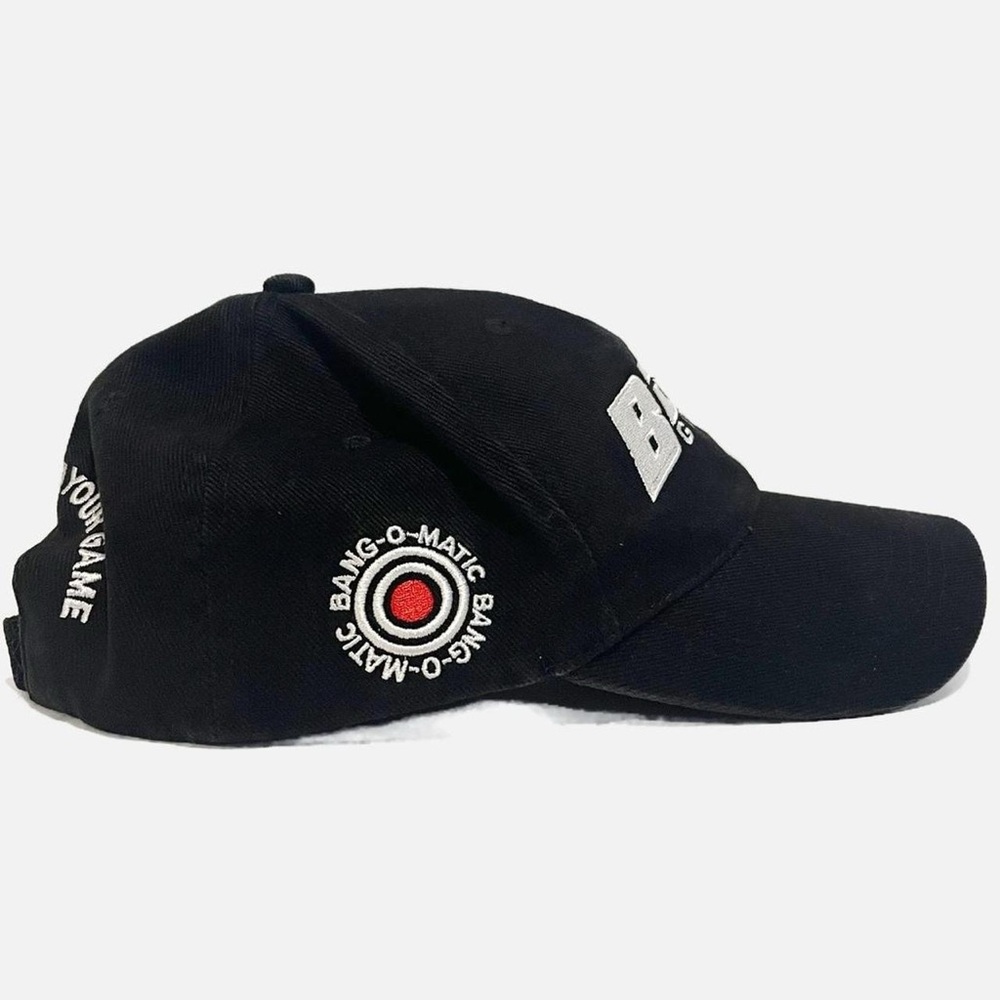 Bang Golf Bang-O-Matic Black Corduroy Slingback Baseball‎ Cap - Picture 3 of 7